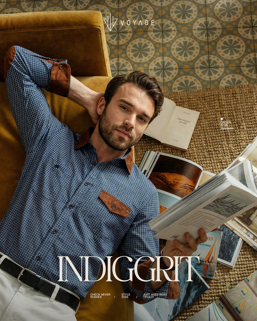 VOYAGE CHECKED SHIRT