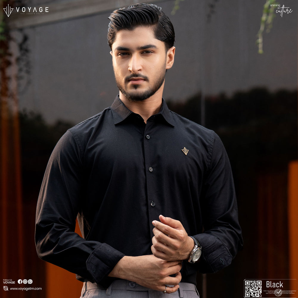 Black Formal Shirt