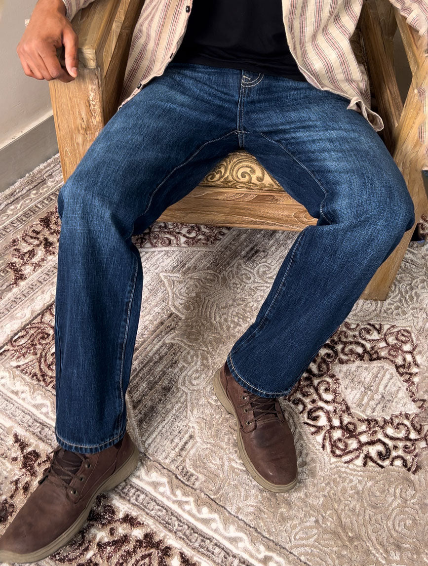 Dark Denim Baggy