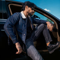 Deep wave Blue Sherpa