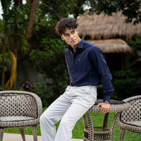 Navy Plain Shirt 151