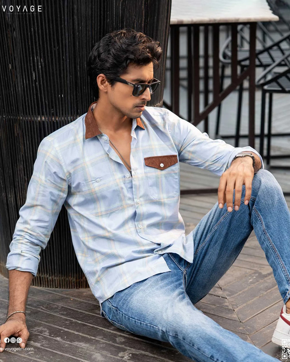 Checked Shirt -366