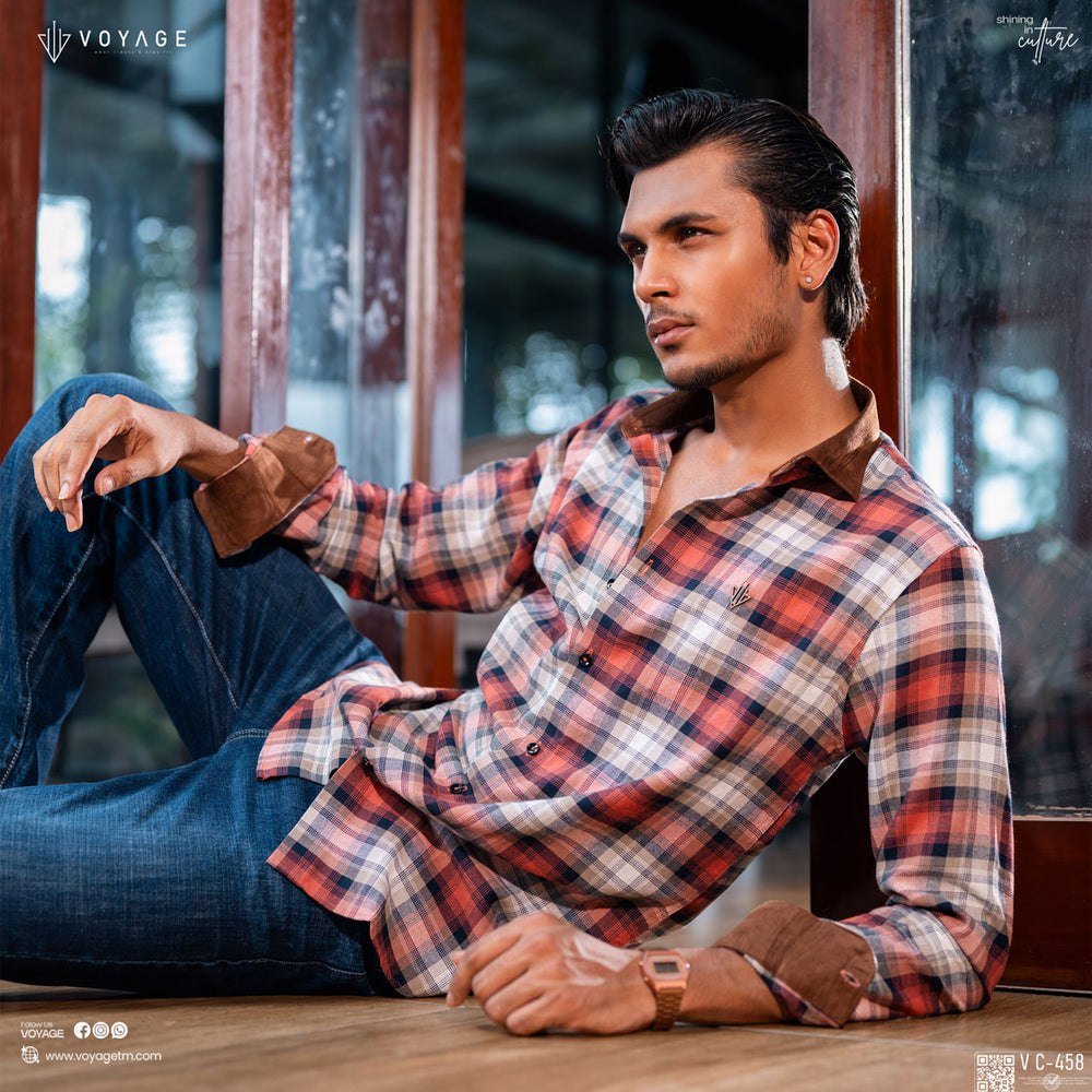Checked Shirt -458