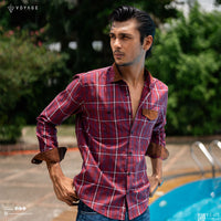 Crimson Cabin Plaid 473
